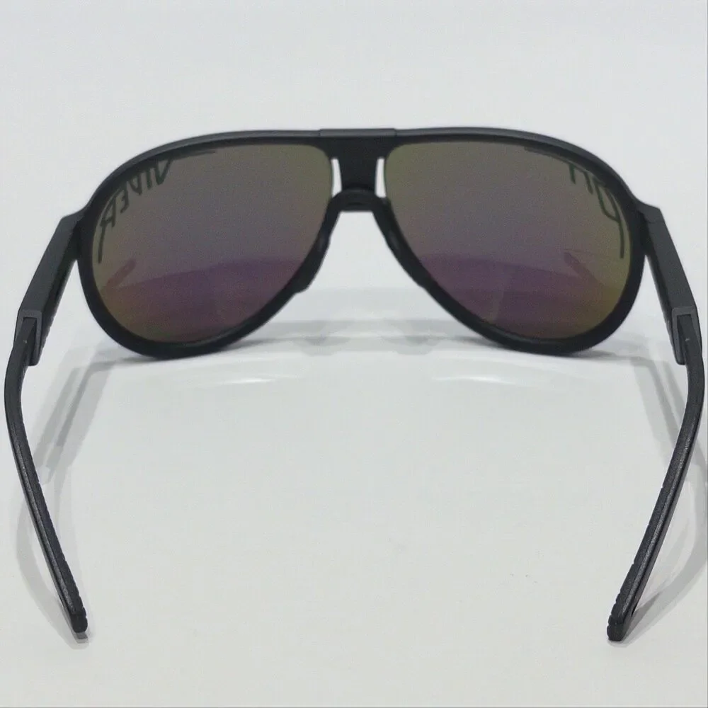 Pit Viper The Exec Jethawk HDPV Polarized Blue-Green Sunglasses Ear Adjust (A6)